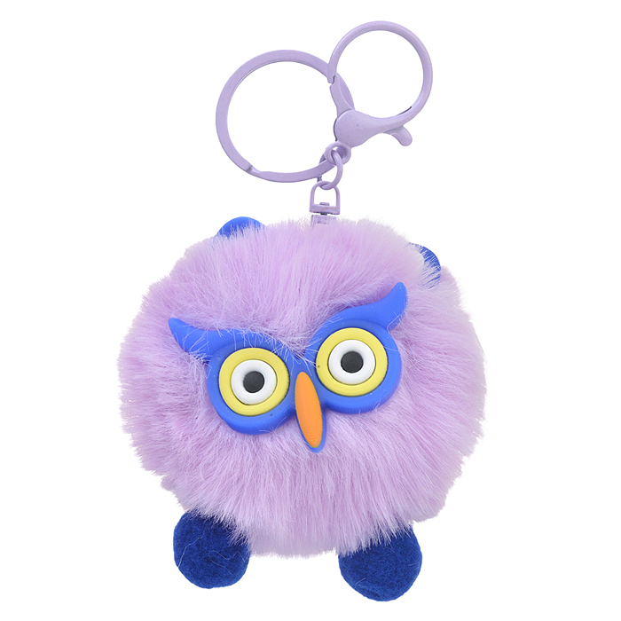Мягкая игрушка-брелок M1147 "Совушка" 7 см.