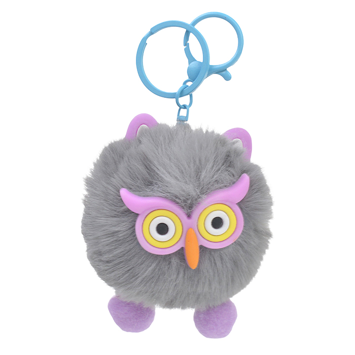 Мягкая игрушка-брелок M1147 "Совушка" 7 см.