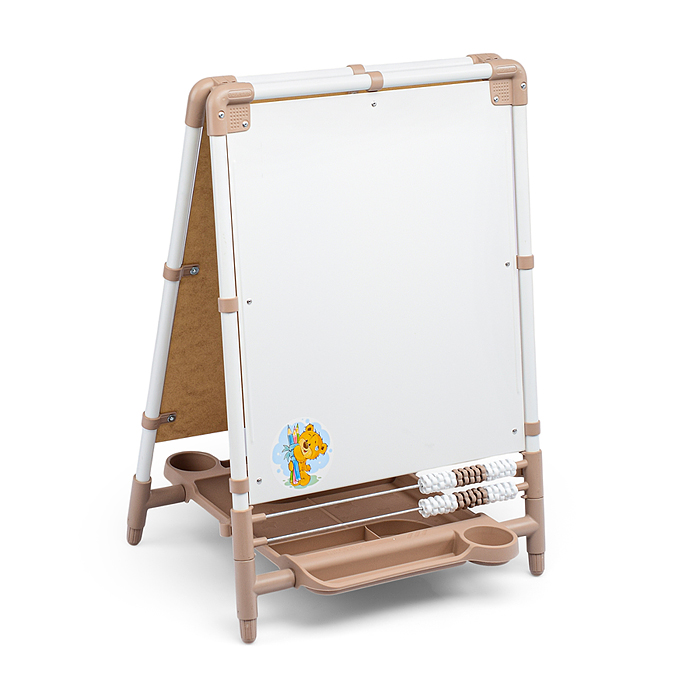 Фото к товару Мольберт «Доска знаний» (бежевый) Мольберт «Доска знаний» (бежевый)