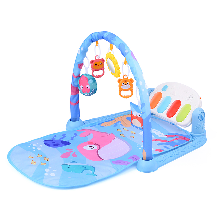 Коврик развивающий 668-220 "Морское приключение" с пианино, в коробке