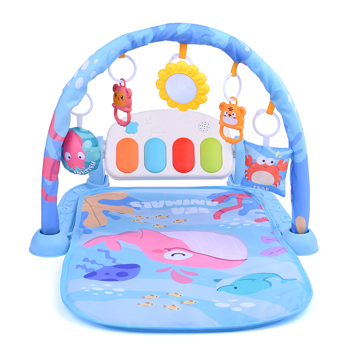 Коврик развивающий 668-220 "Морское приключение" с пианино, в коробке