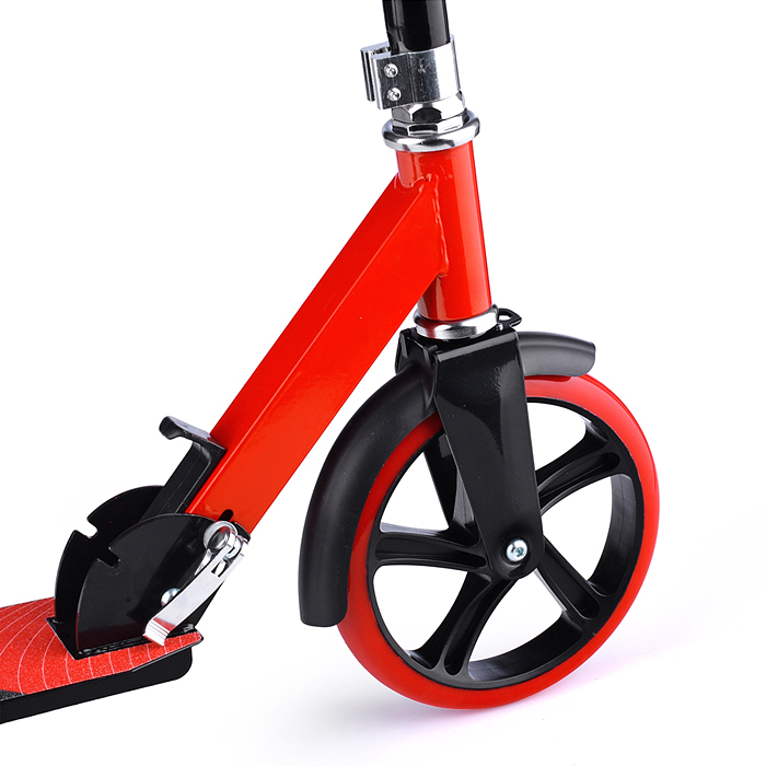 Самокат U037839Y 2-х кол., красный, PU, ABEC 7, в коробке