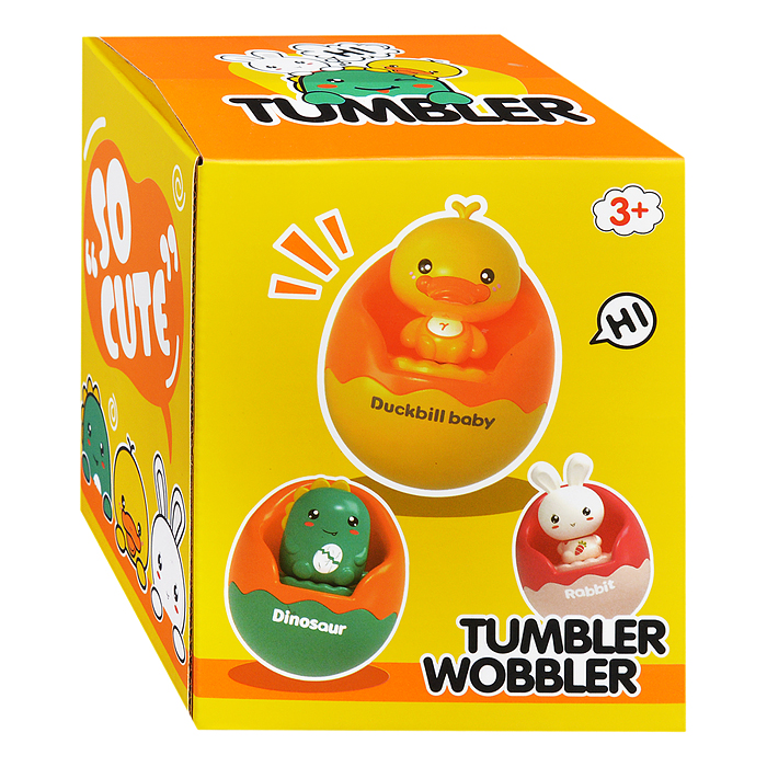 Неваляшка G114 "Утенок" в коробке