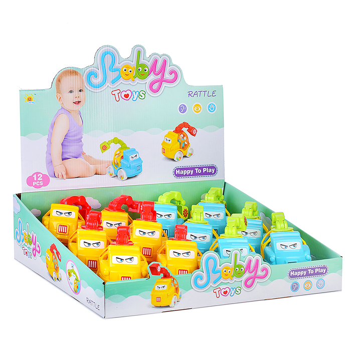 Погремушка 2836 "Машинка" в коробке