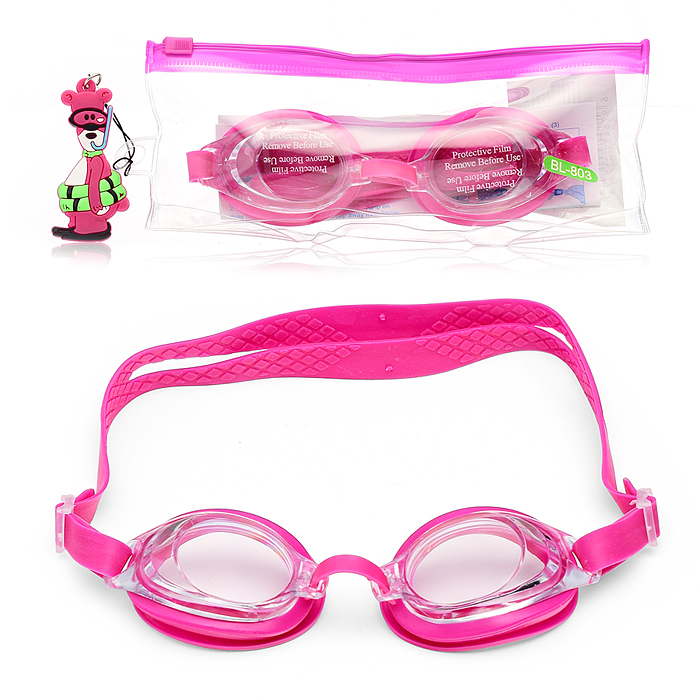 Очки для плавания 00-4090 с брелком, в пакете