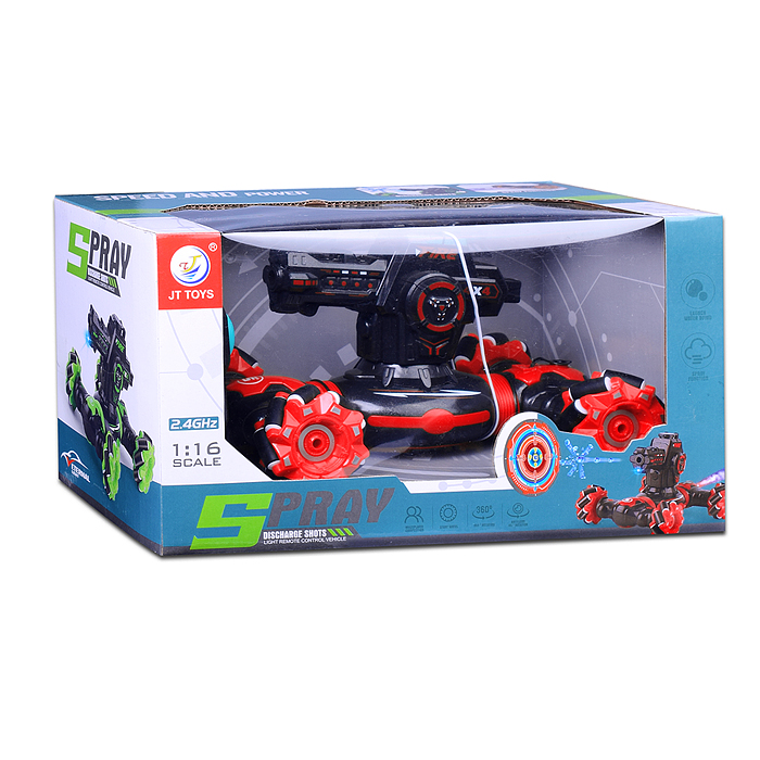 Машина JT633 "Скоростная атака" р/у, 27 MHz, в коробке