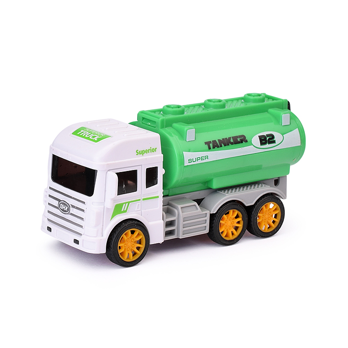 Машина BHX821D "Мусоровоз с контейнерами" 2 вида, в пакете