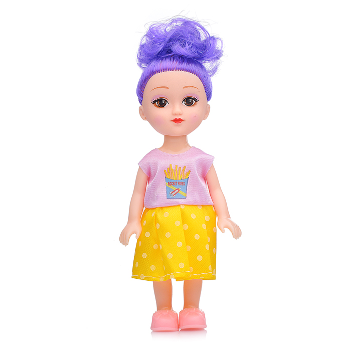 Фото к товару Кукла 600-128 "Юлечка" с аксессуарами, в пакете Кукла 600-128 "Юлечка" с аксессуарами, в пакете