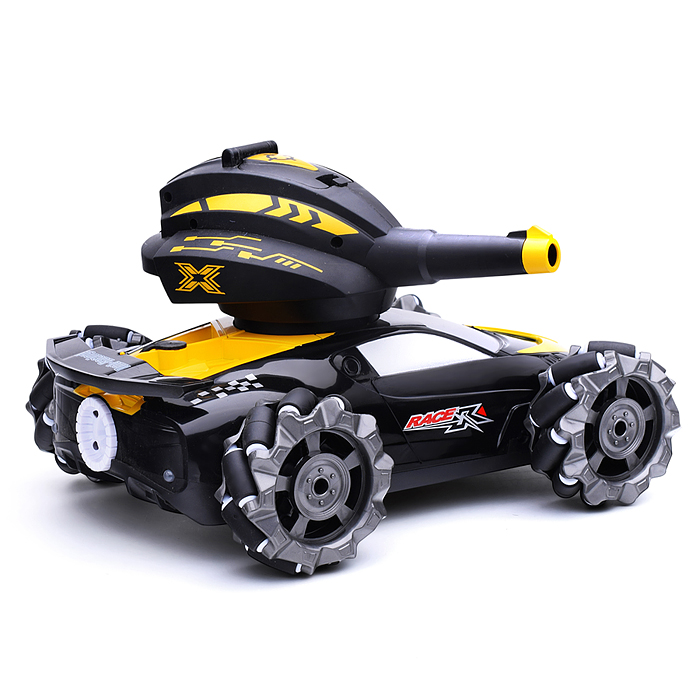 Фото к товару Машина QF667-2A "Буря-2" с пушкой и паром, на р/у 27 MHz, в коробке Машина QF667-2A "Буря-2" с пушкой и паром, на р/у 27 MHz, в коробке