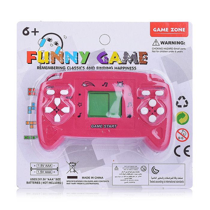 Электронная игра 602 "Funny came-3" на листе