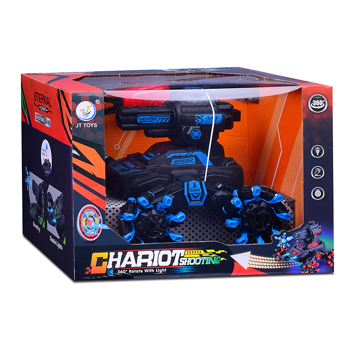 Фото к товару Машина JT679 "Грозный рейсер-2" р/у, 27 MHz, в коробке Машина JT679 "Грозный рейсер-2" р/у, 27 MHz, в коробке