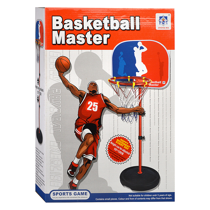 Баскетбол 67803 "Мастер" (высота 139см) в коробке