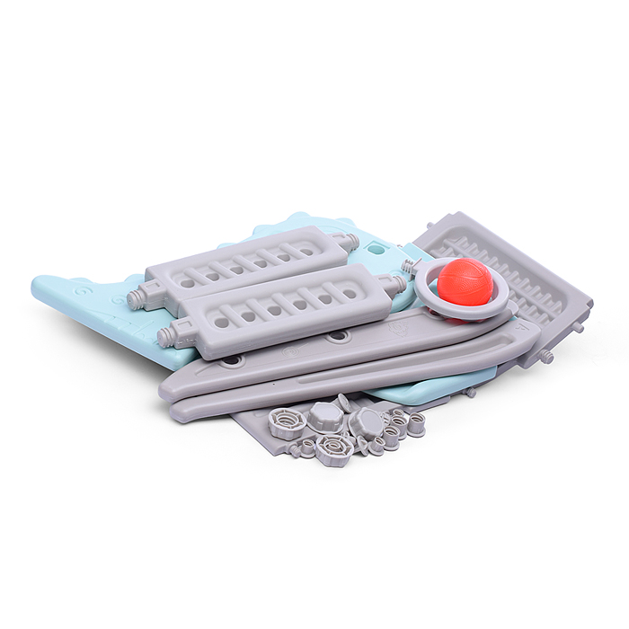 Горка детская UT0107 "Динозаврик" (цвет бирюзовый)