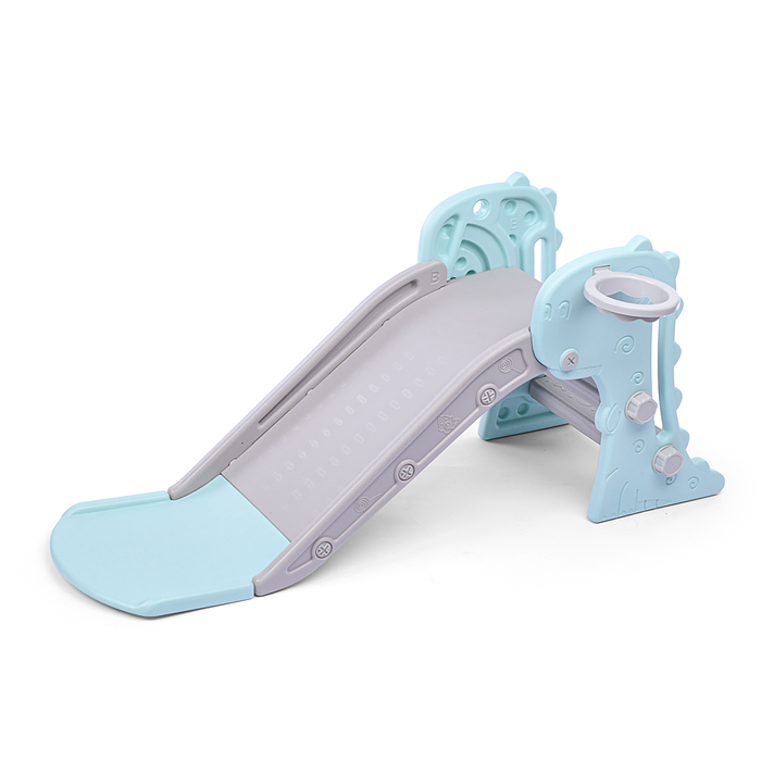 Горка детская UT0107 "Динозаврик" (цвет бирюзовый)