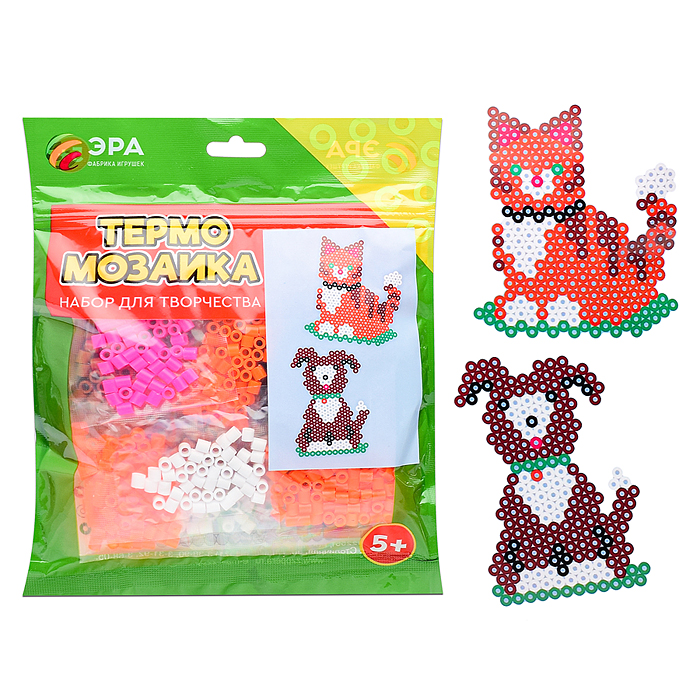 Игра "Термомозаика" т.21 исп. 9 Кошка и собака Игра "Термомозаика" т.21 исп. 9 Кошка и собака