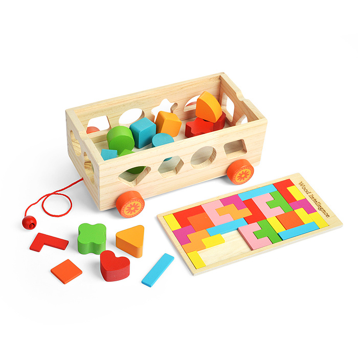 Сортер D1888 "Трейлер с геометрическими фигурами"