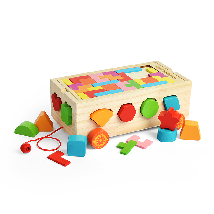 Сортер D1888 "Трейлер с геометрическими фигурами"