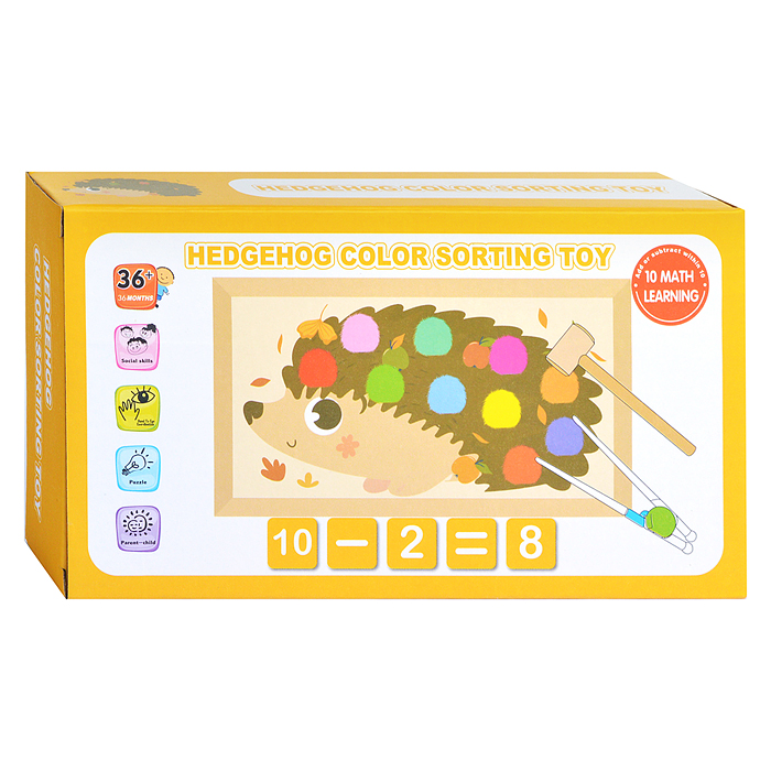 Игра развивающая D1906 "Ежик Тук-тук"