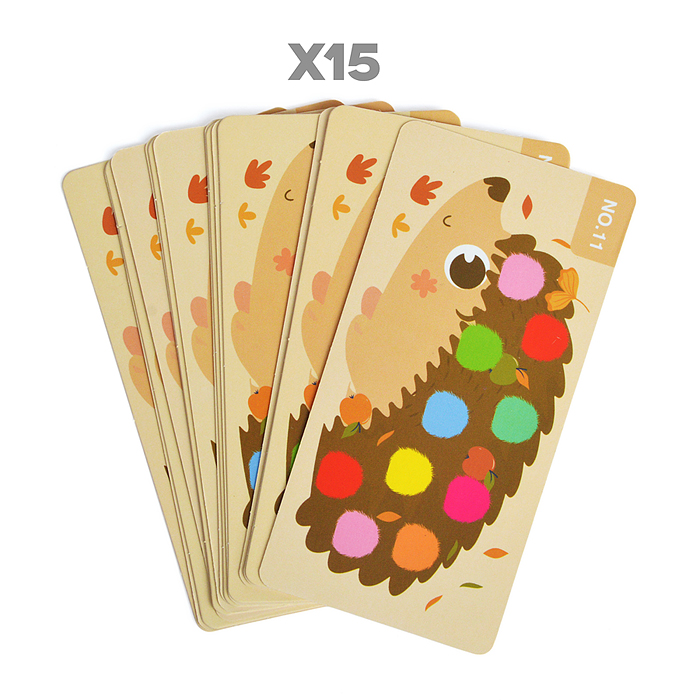 Игра развивающая D1906 "Ежик Тук-тук"