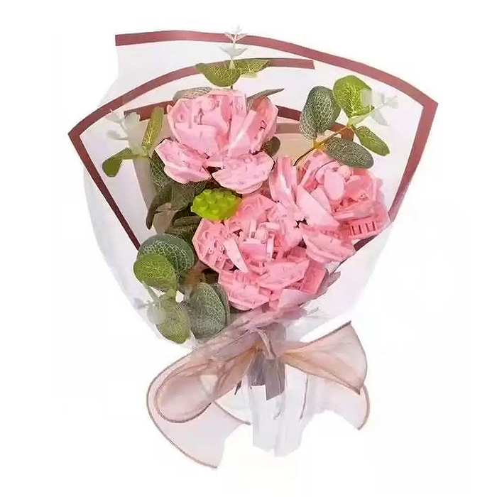 Конструктор JK2687 "Букет роз" 234 дет., в коробке