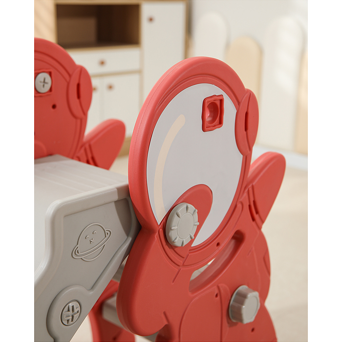 Горка детская UT0110 "Астронавт" (цвет красный)