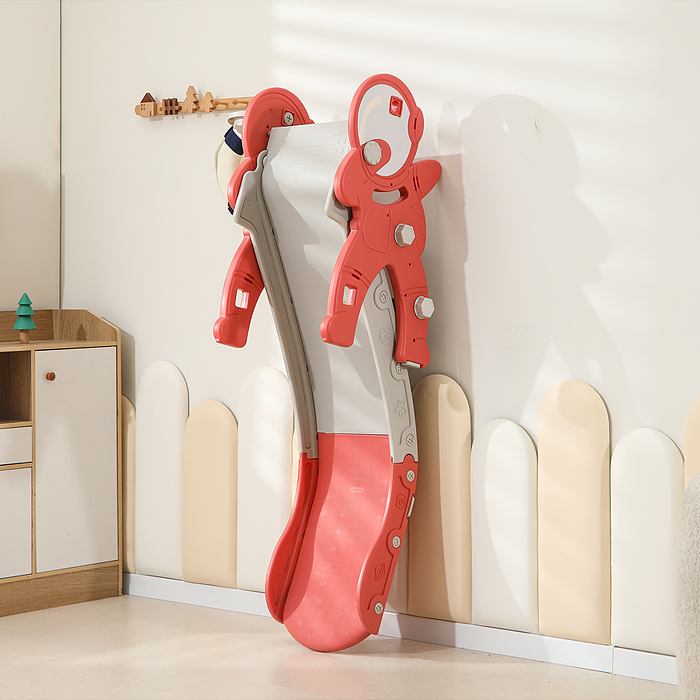 Горка детская UT0110 "Астронавт" (цвет красный)