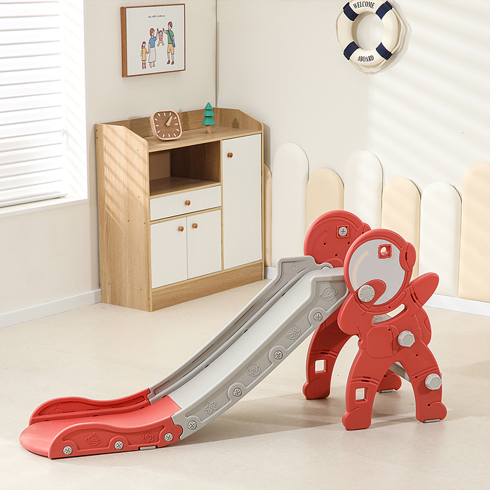 Горка детская UT0110 "Астронавт" (цвет красный)