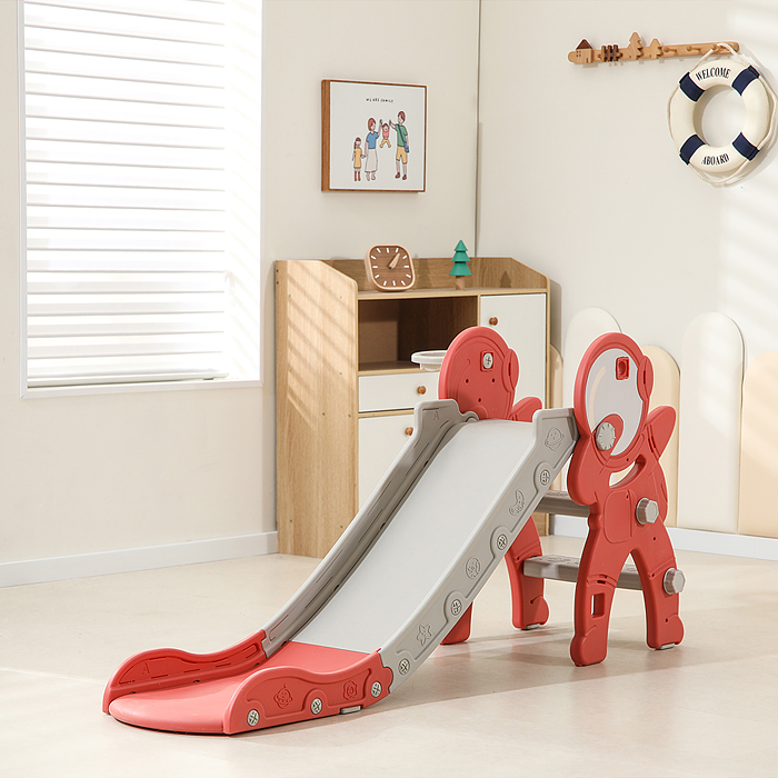 Горка детская UT0110 "Астронавт" (цвет красный)