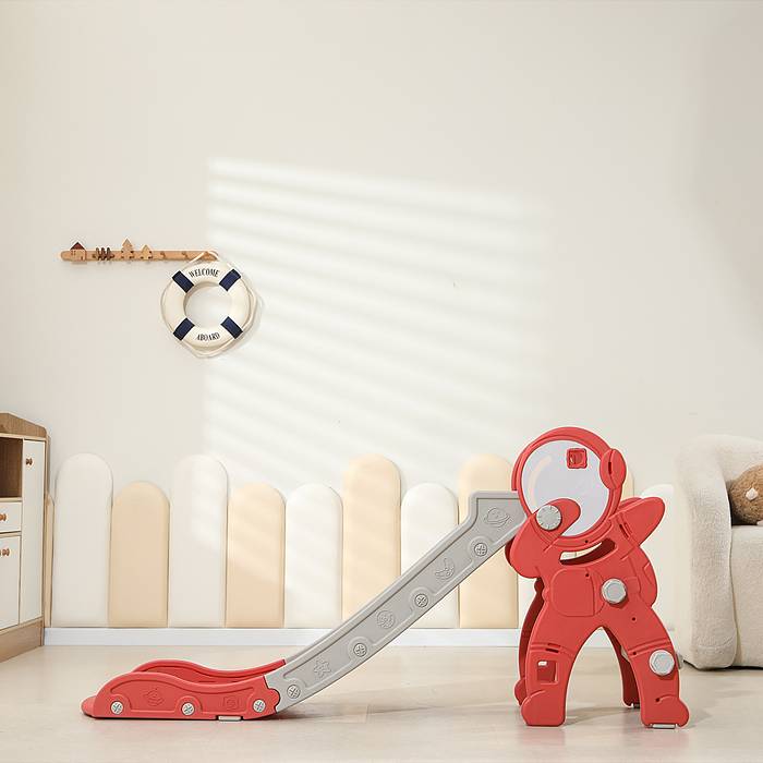 Горка детская UT0110 "Астронавт" (цвет красный)