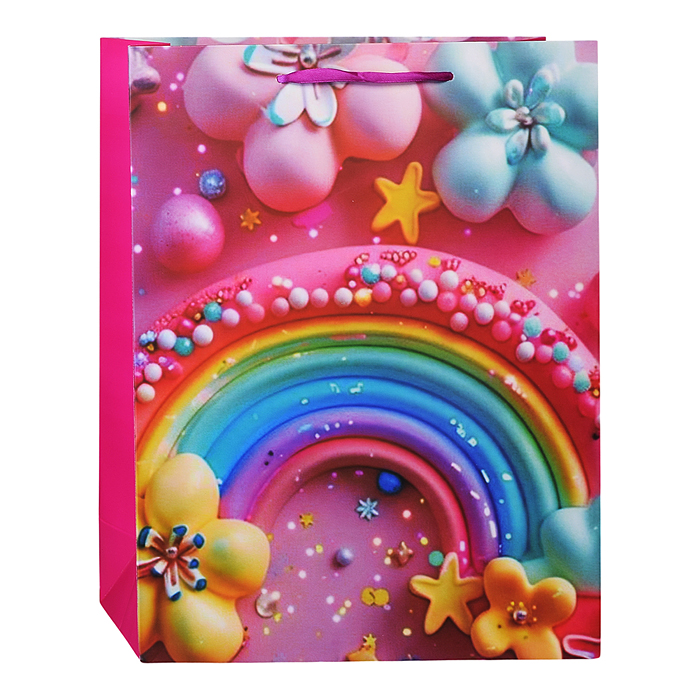 Пакет подарочный 00-6302 "Подарок для принцессы" 26*32*10,5 см.