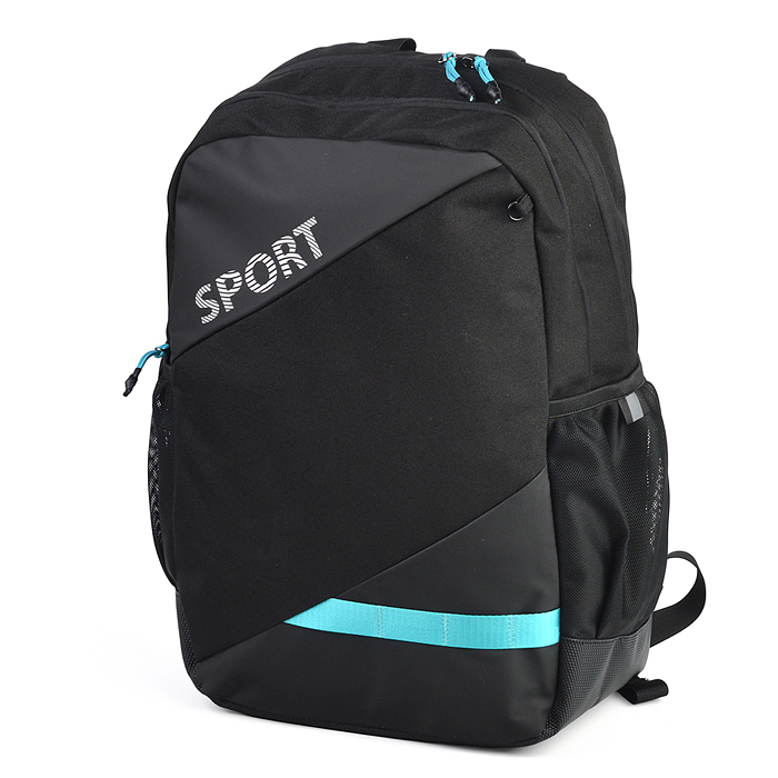 Фото к товару Рюкзак "Sport" подростковый 40x31x20 см (18 л) 500 г, текстильный, 1 отделение на молнии с Рюкзак "Sport" подростковый 40x31x20 см (18 л) 500 г, текстильный, 1 отделение на молнии с