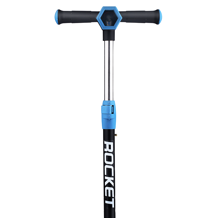 Самокат 3-х колесный ROCKET, синий