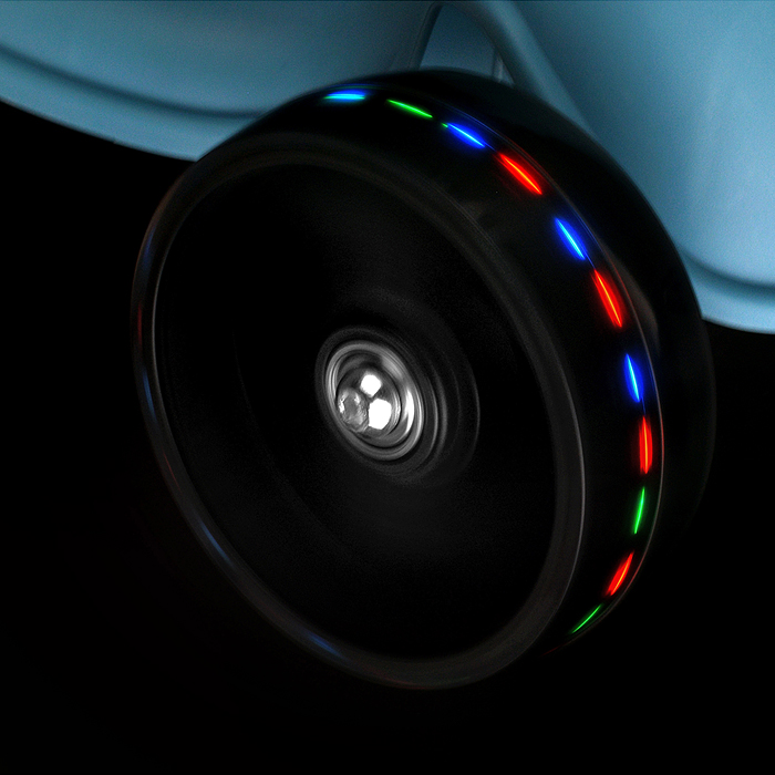 Самокат 3-х колесный ROCKET, синий