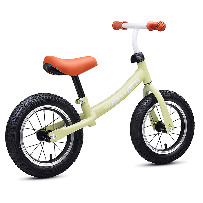 Беговел 12" Rocket, колеса надувные, цвет фисташковый