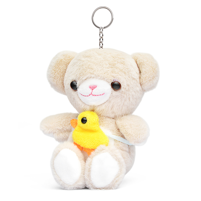 Мягкая игрушка M1315 "Медведь" с сумочкой в виде уточки