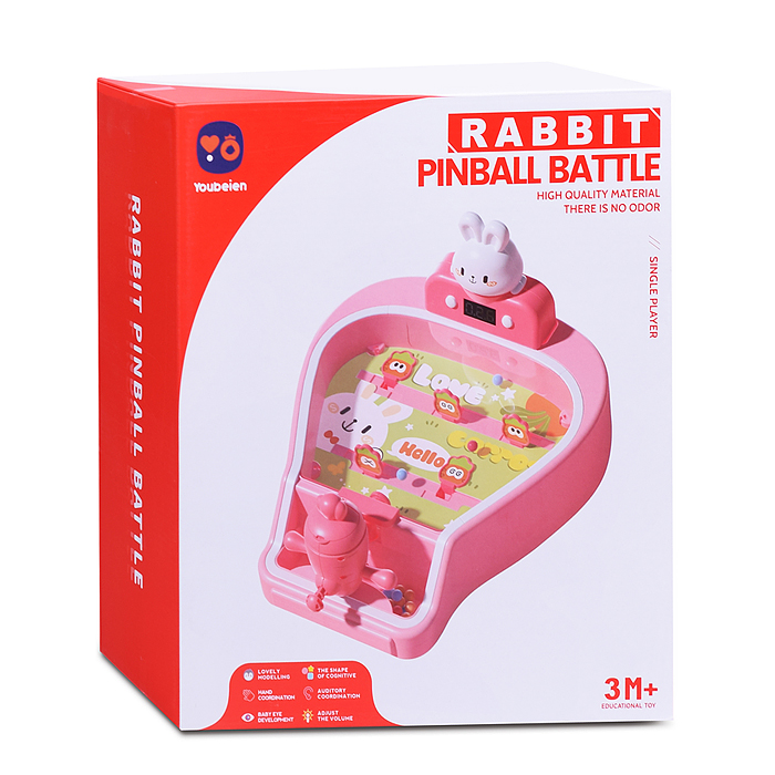 Фото к товару Настольная игра RT7701 "Пинбол" в коробке Настольная игра RT7701 "Пинбол" в коробке