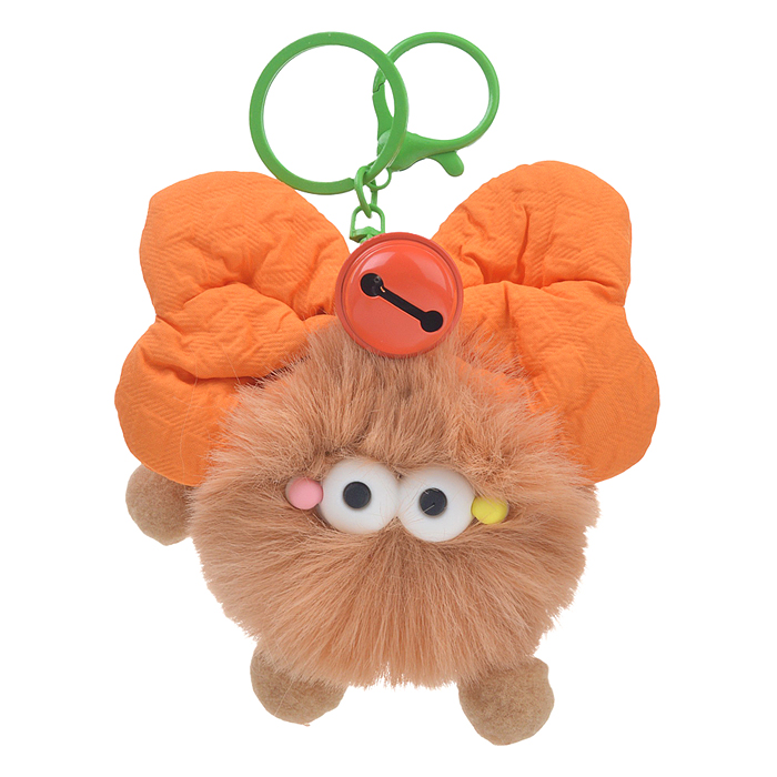 Мягкая игрушка-брелок M1150 "Чудик с бантиком" 7 см.