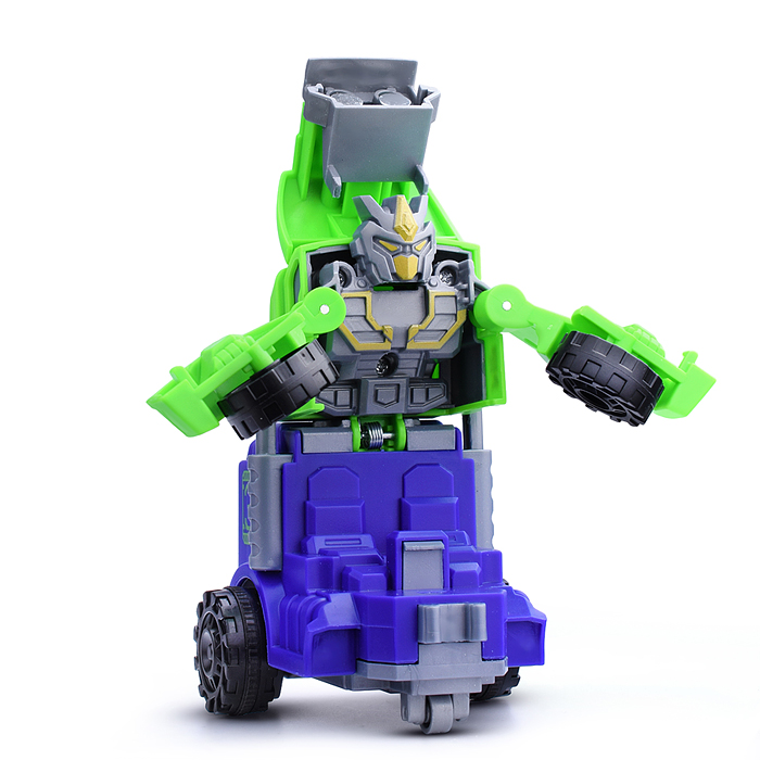 Машина BT0014-3 "Автодеформатор" в коробке (зелено-синий)