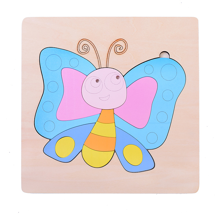 Пазл-вкладыш D1542 "Бабочка"