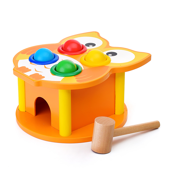 Стучалка D1560 "Сова" в коробке