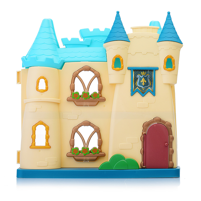 Набор KDL-05 "Замок маленькой принцессы" с каретой и лошадкой, в коробке