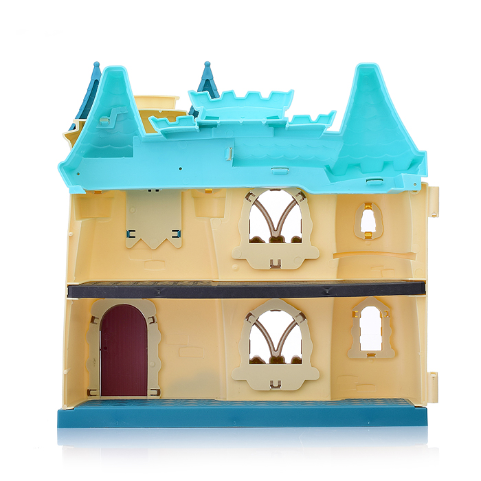 Набор KDL-05 "Замок маленькой принцессы" с каретой и лошадкой, в коробке