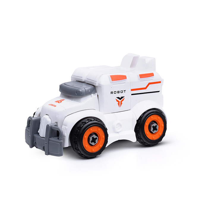 Конструктор RL589-19E "Робот Car" с отверткой, в коробке