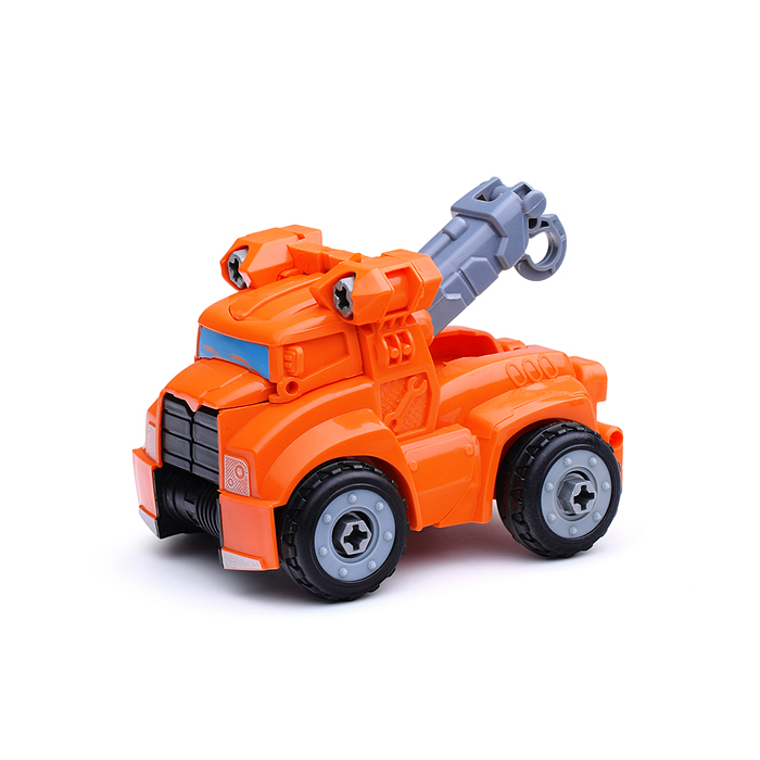 Конструктор RL589-19E "Робот Car" с отверткой, в коробке