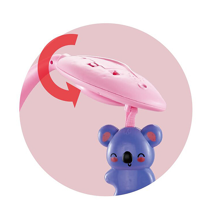 Шезлонг детский 69850 "Жирафик" в коробке