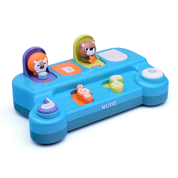 Развивающая игрушка BY304 "Зверята-музыканты" в коробке