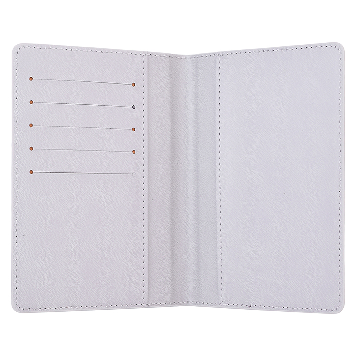 Обложка для паспорта "Социальная дистанция - 1,5 м!" 10x14 см, искусственная кожа soft touc