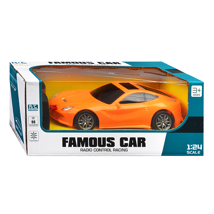 Машина 899-22B "Быстрый спорт" на р/у, 27 MHz, в коробке