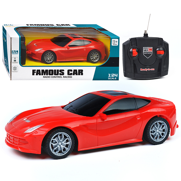 Машина 899-22B "Быстрый спорт" на р/у, 27 MHz, в коробке