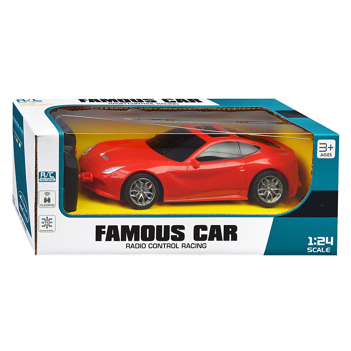 Машина 899-22B "Быстрый спорт" на р/у, 27 MHz, в коробке